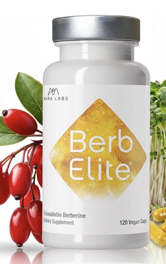 Mara Labs BerbElite Berberine HCL & Broccoli Seed Complex 120 Capsules