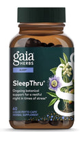 Gaia Herbs SleepThru Sleep Support Supplement with Ashwagandha Root 60 Capsules