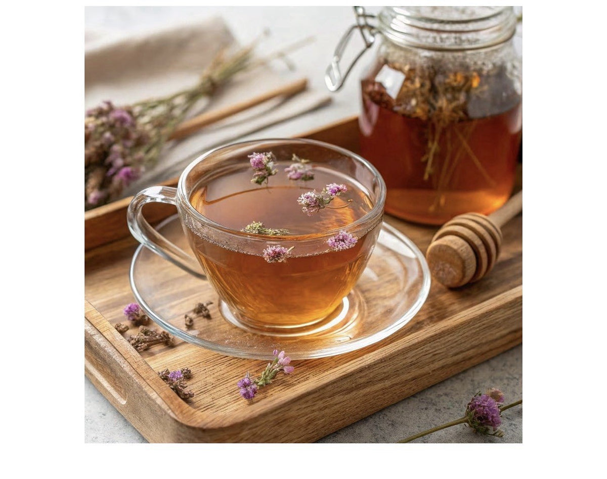 Wildfield Herbs Dried Heather Flowers Leaf Herb Tea Calluna vulgaris Brecina 4oz