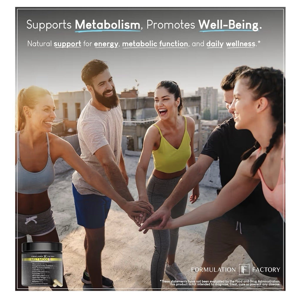 Formulation Factory Metabolism Support Melt Mode Natural Thermogenic 120 Capsule
