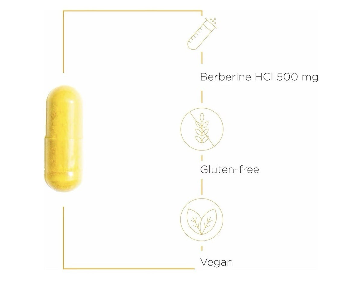 Integrative Therapeutics Berberine Metabolism Cellular Energy Support 120capsule