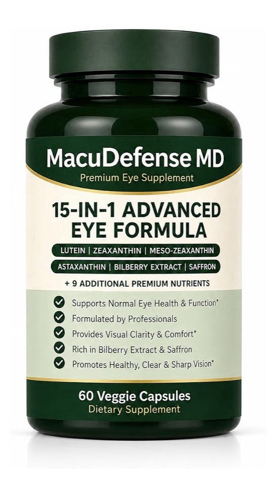 Macudefense MD 15-in-1 Advanced Eye Formula Eye Health Vision Support 60 Capsule