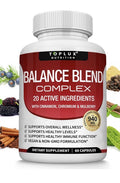 Toplux Blend Complex 20 Active Ingredients Natural For Women & Men 60 Capsules