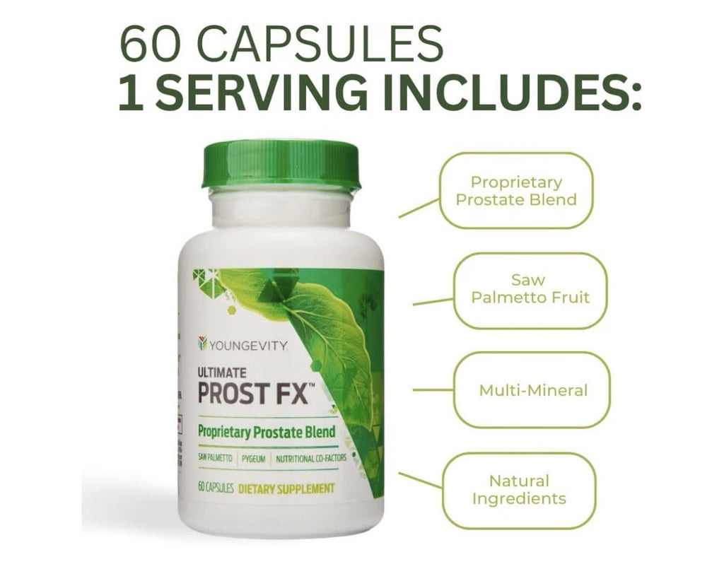 2 Pack Youngevity Ultimate Prost Fx Proprietary Prostate Blend For Men