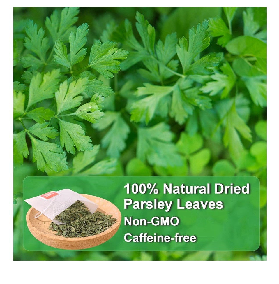 FullChea Parsley Tea Aid Digestion Boost Immunity 40Teabag Non-GMO Caffeine-free