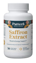 Pattern Wellness Saffron Extract Mood Energy Support Weight Management 30capsule