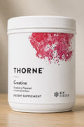 THORNE Creatine Monohydrate Powder For Women & Men Strawberry Flavored 60Serving