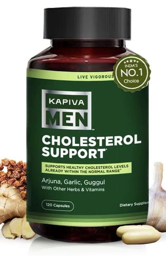 Kapiva Cholesterol Support Lowering Heart Health Supplement Plant Sterols 120cap