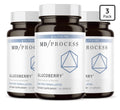 3Pack MD Process GlucoBerry Maqui Berry Chromium Picolinate Blood Health Support