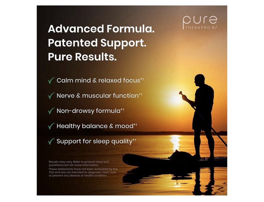 Pure Therapro Rx Just Relax Powder Promotes a Calm State of Body & Mind Cherry