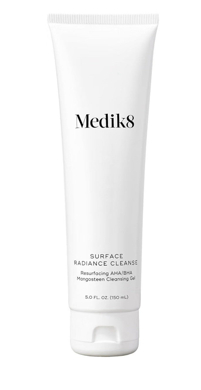 Medik8 Surface Radiance Cleanse Resurfacing AHA/BHAMangosteen Cleansing Gel 5oz