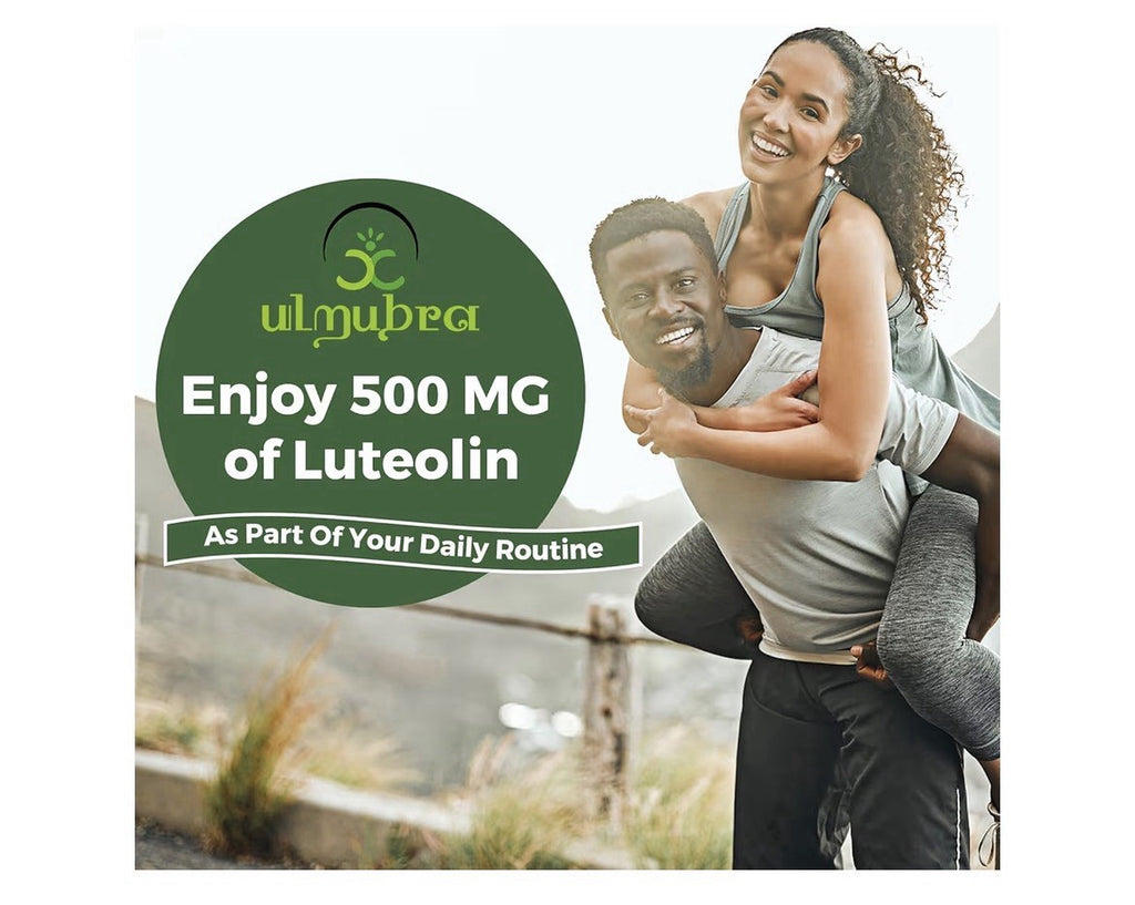2 Pack Ulmubra Liposomal Luteolin 500MG Maximum Absorption Potent Flavonoid