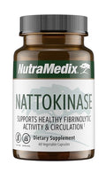 NutraMedix Nattokinase Supplement Supports Healthy Circulation Heart 60 Capsules