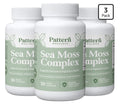 3 Pack Pattern Wellness Sea Moss Complex supports Immune Digestive Health