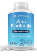 OPTINOURISH Zinc PicolinateHigh Absorption Immune System Support 60 Capsules