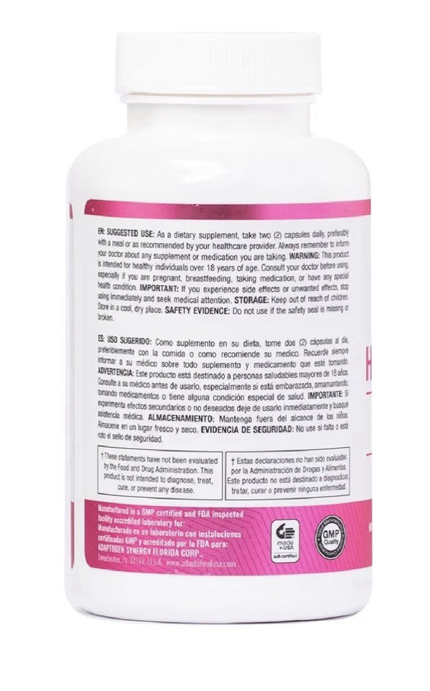 ADAPTOHEAL Hormone Balance for Women Menopause & PMS Support Supplement 90 Caps