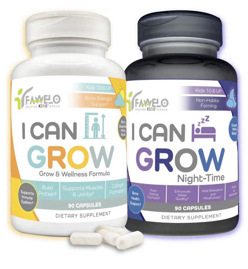 2 Pack Fawelo I Can Grow Day & Night Time Bundle for Kids 10 & Up Maximum Hight