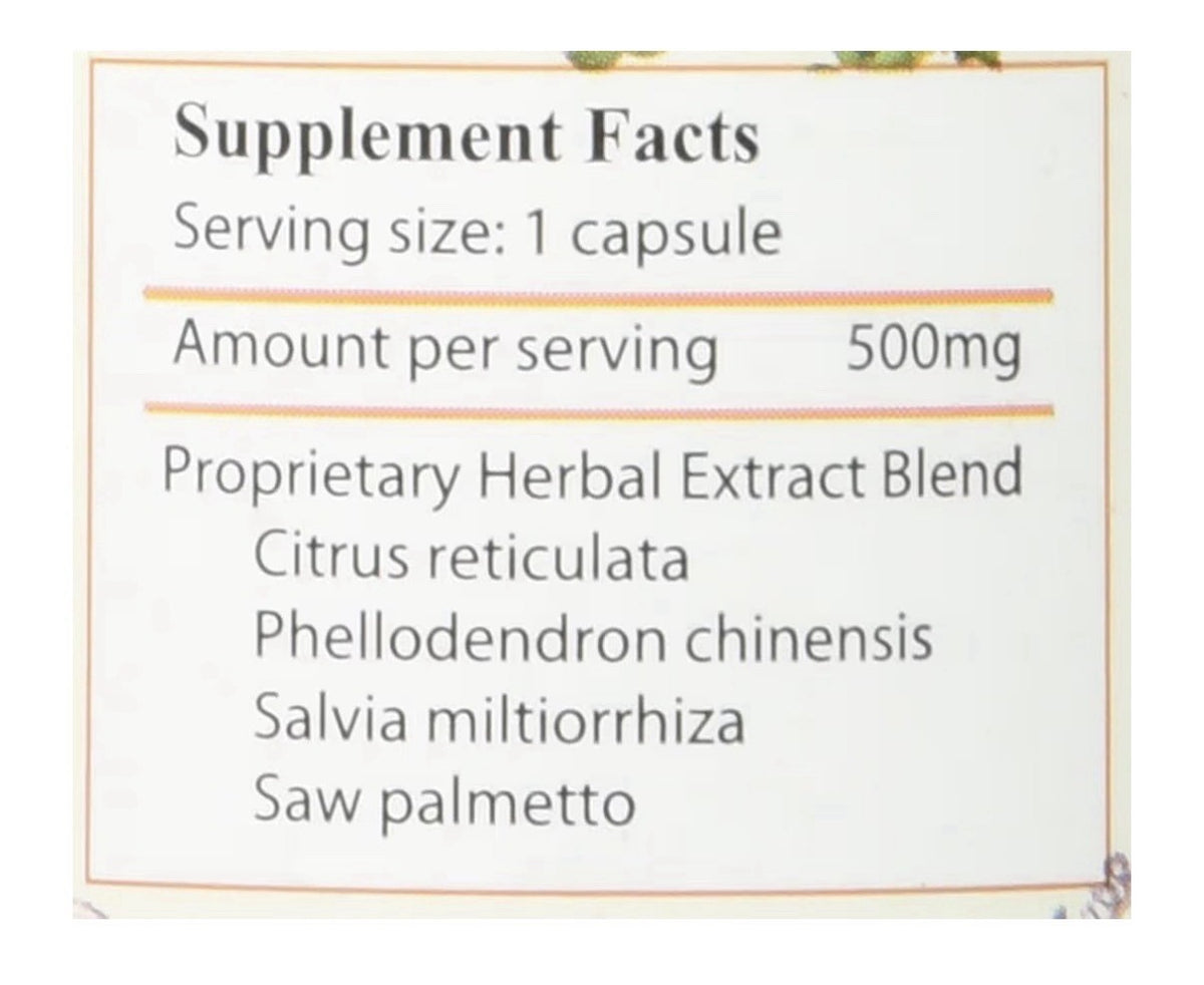 Chi's Enterprise Prosta Chi 120 Capsules Natural Herbal Supplement