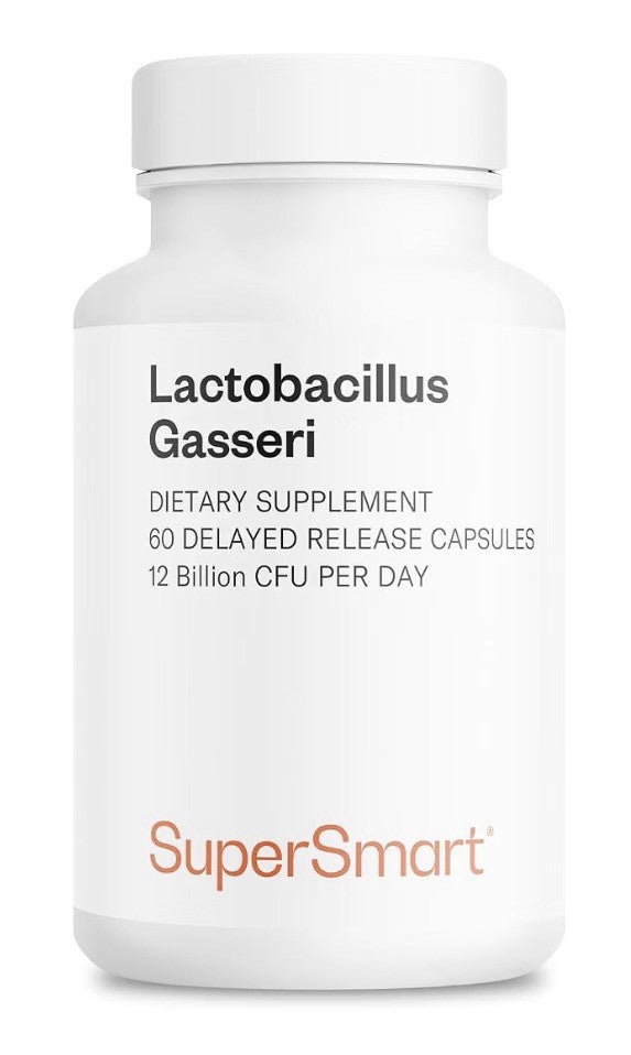 Supersmart Lactobacillus Gasseri 12 Billion CFU per Day Probiotic 90 Capsules