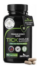 Zenmen Tick Immune Support 10 in 1 Herbal Formula 90 Capsules Dietary Supplement