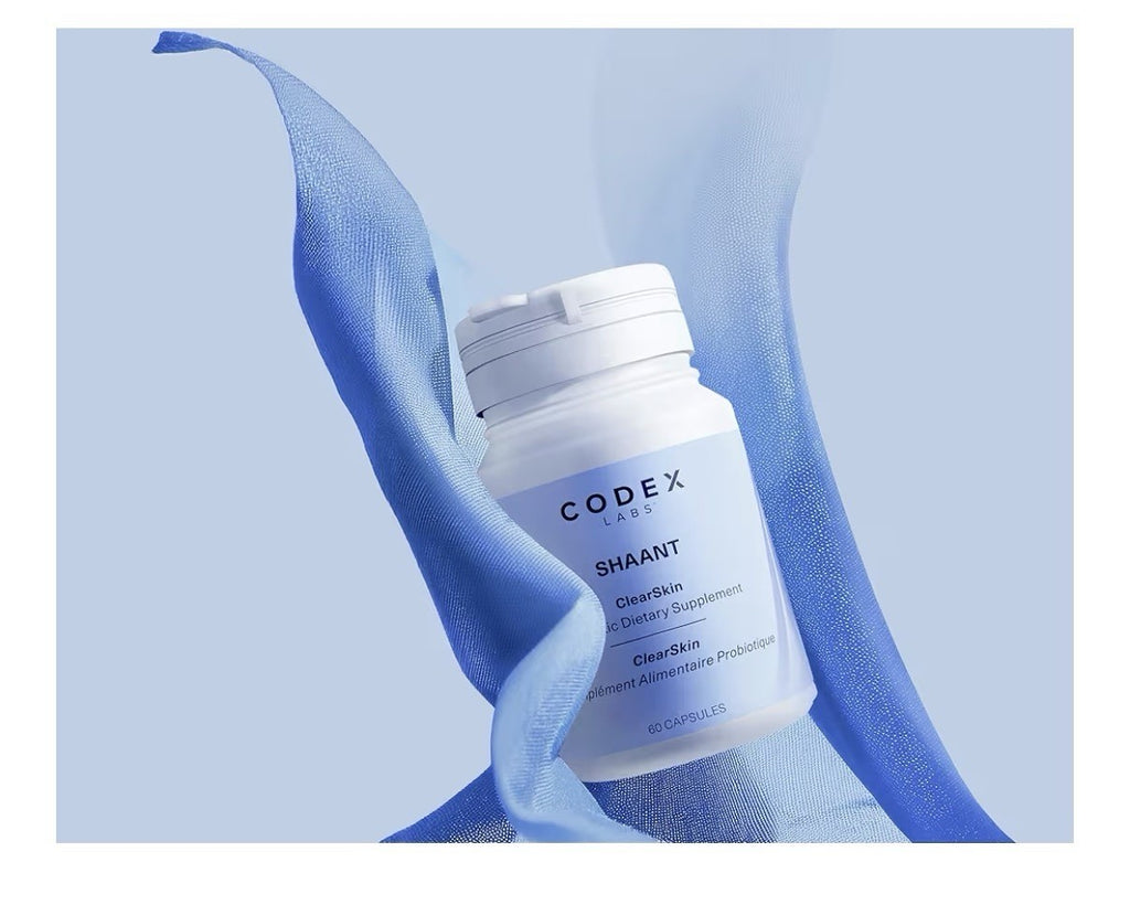 Codex Labs Shaant Clear Skin 2.0 Acne Prone Probiotics Supplement 60 Capsules