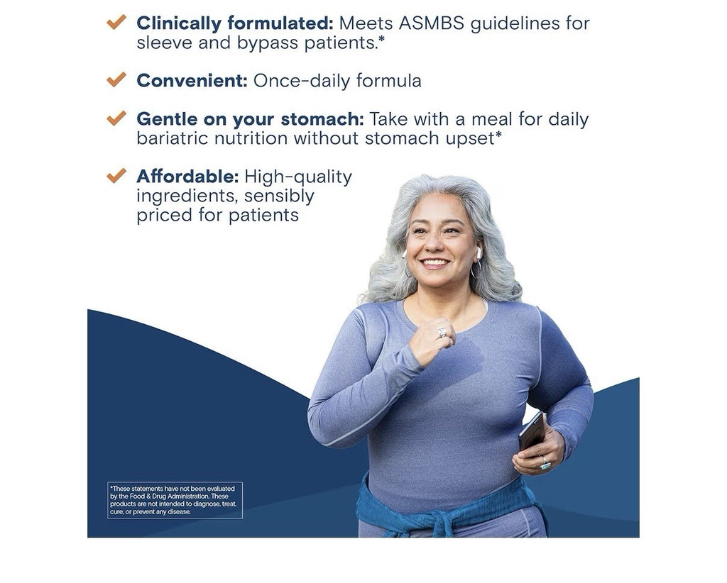 Bariatric Fusion Women’s Multivitamin One Per Day  with Iron 90 Capsules