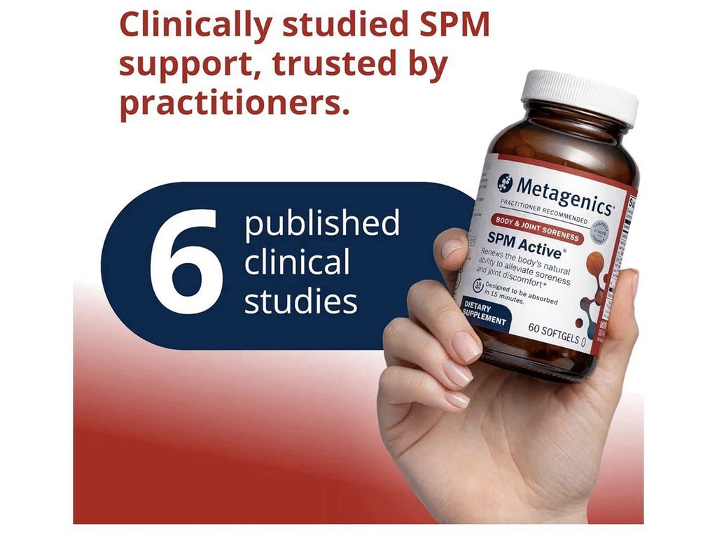 Metagenics SPM Active Body And Joint Soreness Discomfort Immune Health 60Softgel