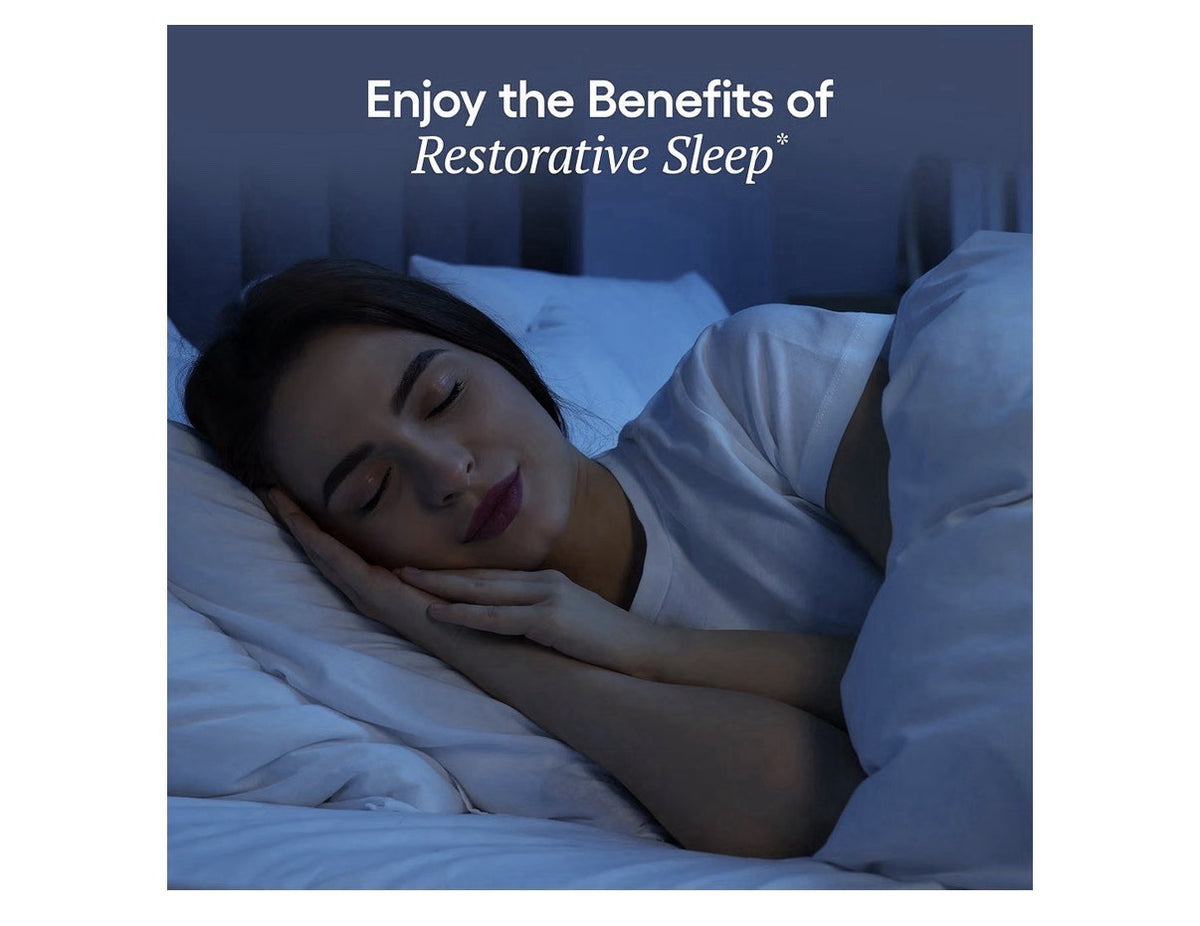 EcoNugenics ecoSleep Restorative Sleep Repair GABA Support Relaxation 60 Capsule