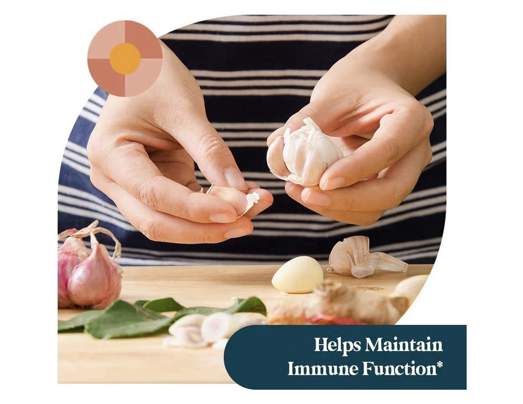 Pattern Wellness Organic Garlic Heart & Immune Support Odorless Tasteless 30caps