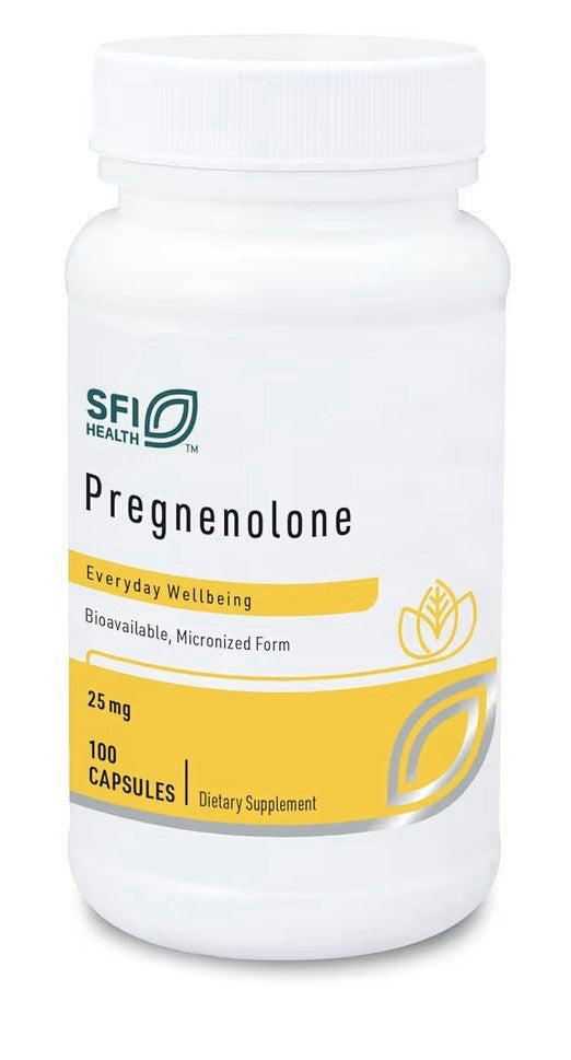 SFI Health Pregnenolone Everyday Wellbeing 25mg Bioavailable Micronized Form