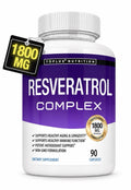 Toplux Resveratrol Complex 1800 mg Helathy Aging Longevity Antioxidant 90capsule