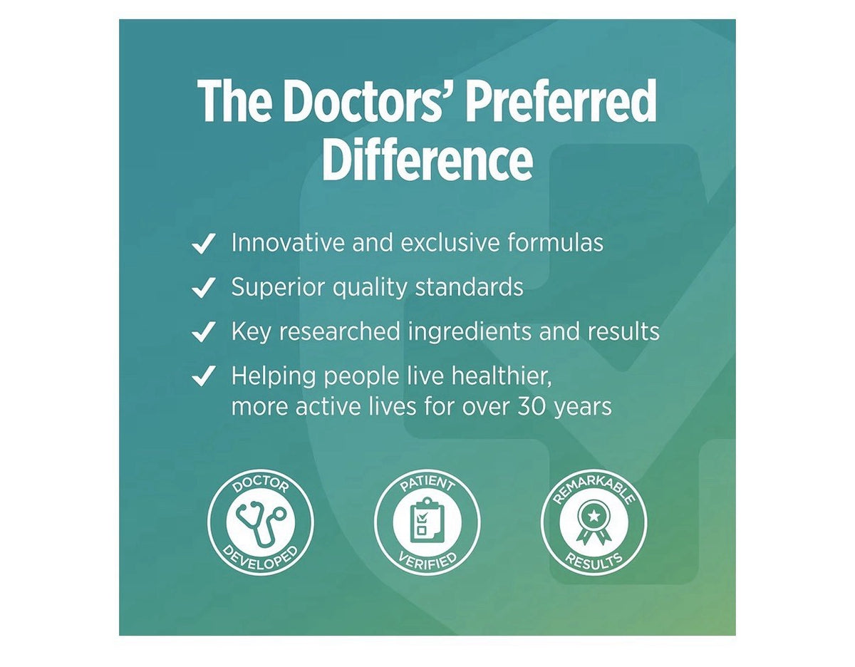 2 Pack DOCTORS' PREFERRED GlucoGold with Berberine Cinnamon Chromium Banaba Leaf