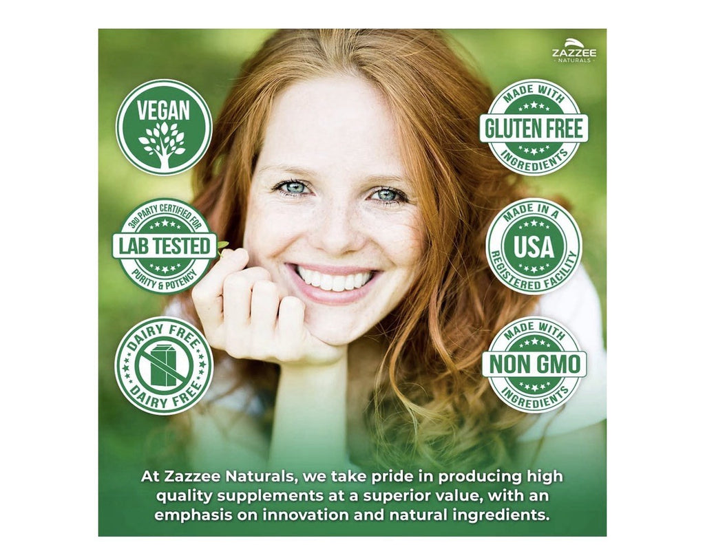 Zazzee St. John’s Wort Supports Wellbeing , Positive Mood 0.3% Hypericin 150Caps