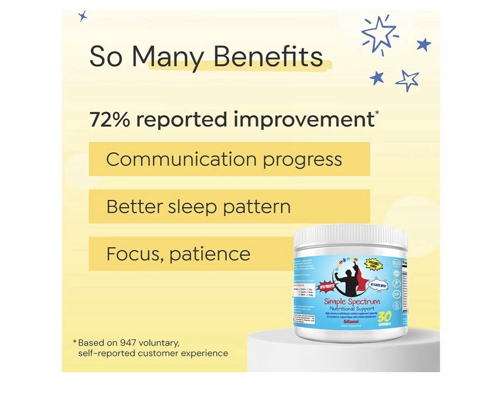 Simple Spectrum Vitamin Supplement Powder Nutritional Support 30 Servings
