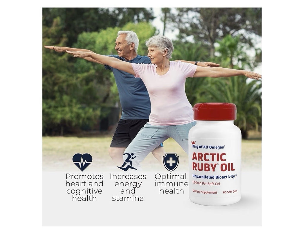 2 Pack Immunocorp Arctic Ruby Oil Omega 3 Astaxanthin Calanus Oil For Women, Men