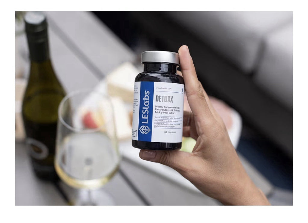 LES Labs DeToxx Better Mornings Liver Glutathione Support Electrolyte 60capsules