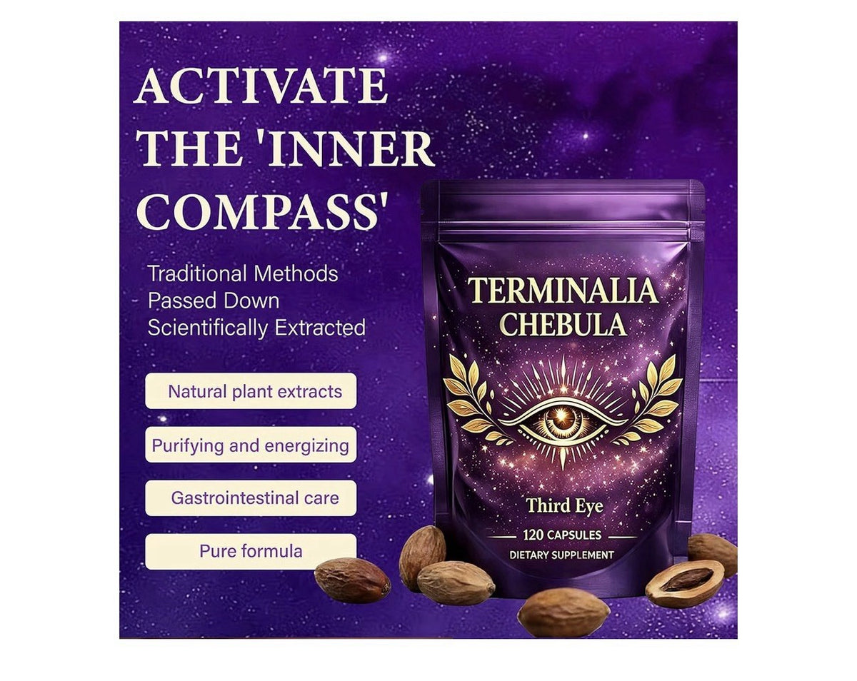 2 Pack Terminalia Chebula Third Eye Mental Clarity Digestive Support Energy