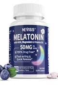 NEVISS Melatonin 50 mg With MSM, Magnesium, Vitamin D3 Fast Acting 60 Tablets