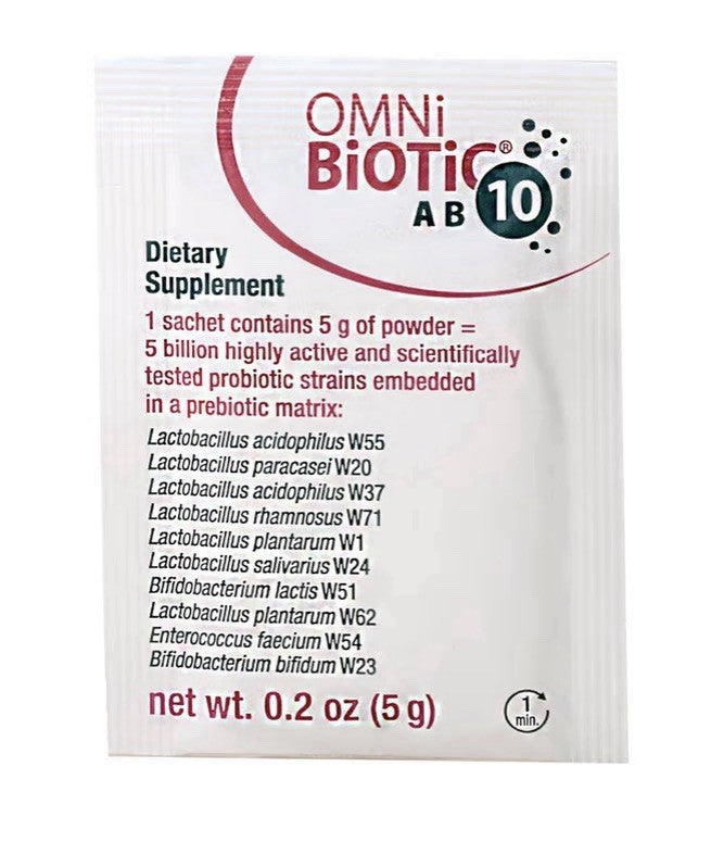 OMNi BiOTiC AB 10 Microbiome Restoration Probiotic Gut Health 30 Sachets