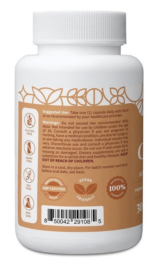 Pattern Wellness Zinc Complex Immune Gut Support General Health 30 Capsules