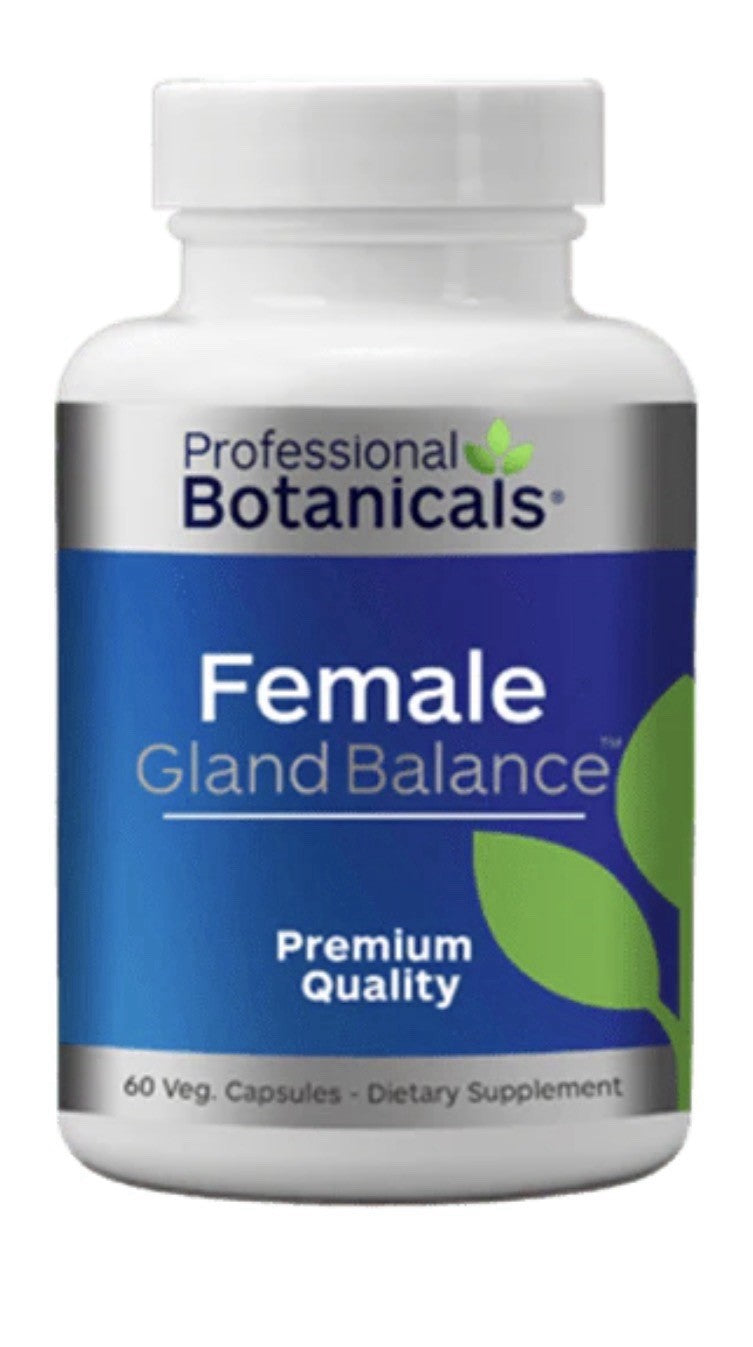 Professional Botanicals Female Gland Balance Hormone Support 60 Capsules
