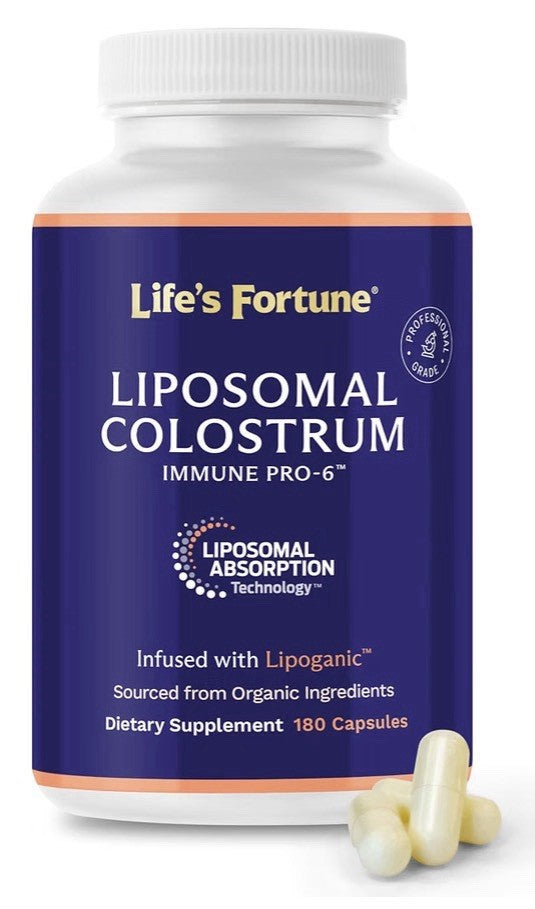 Life's Fortune Liposomal Colostrum Defense Activator Muscle Gut Hair Health 180c