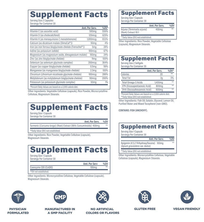 Revive Essential Vitamins Pack Daily Nutrient Supplement For Men & Women 30Packs