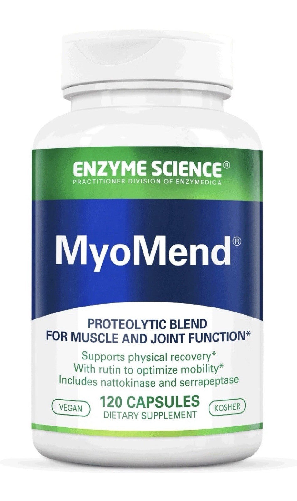 Enzyme Science Myomend Muscle And Joint Function for Men & Women 120 Capsules