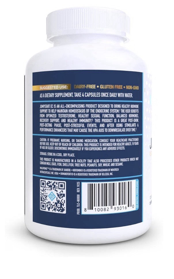 NuEthix Jumpstart EC Endocrine System Homeostasis Dietary Supplement 120 Capsule