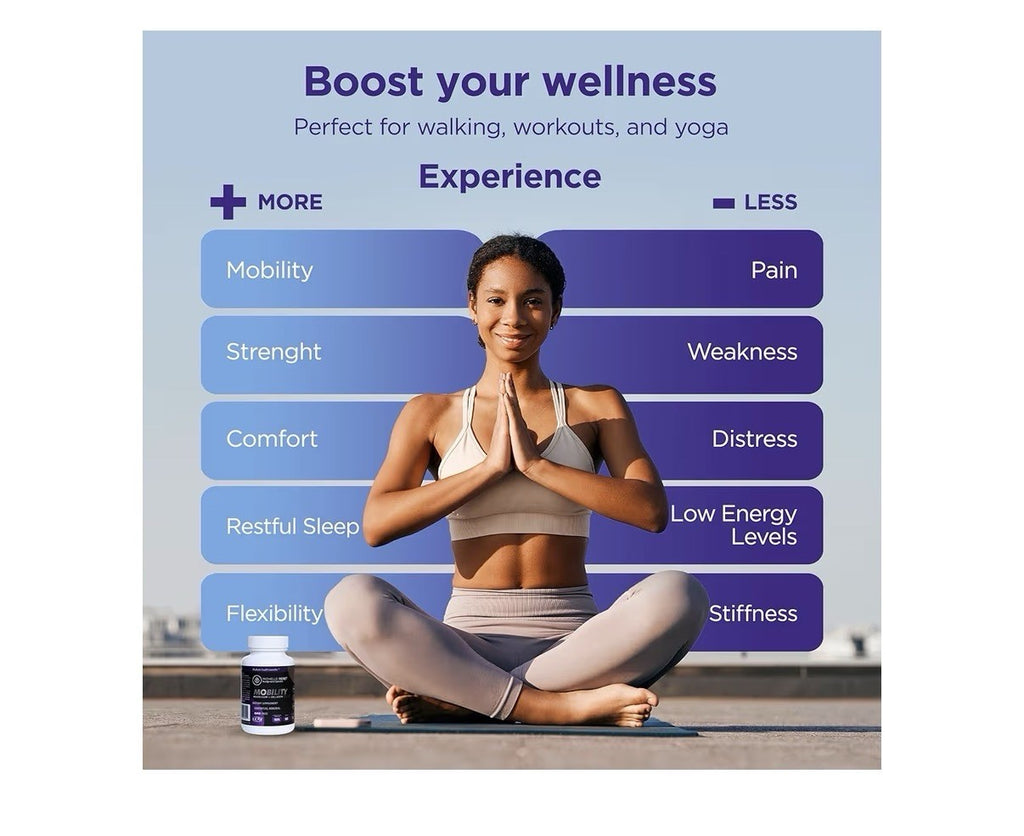 Michelle Peiret Mobility Magnesium + Collagen Supplement w/ Hyaluronic Acid 60ca