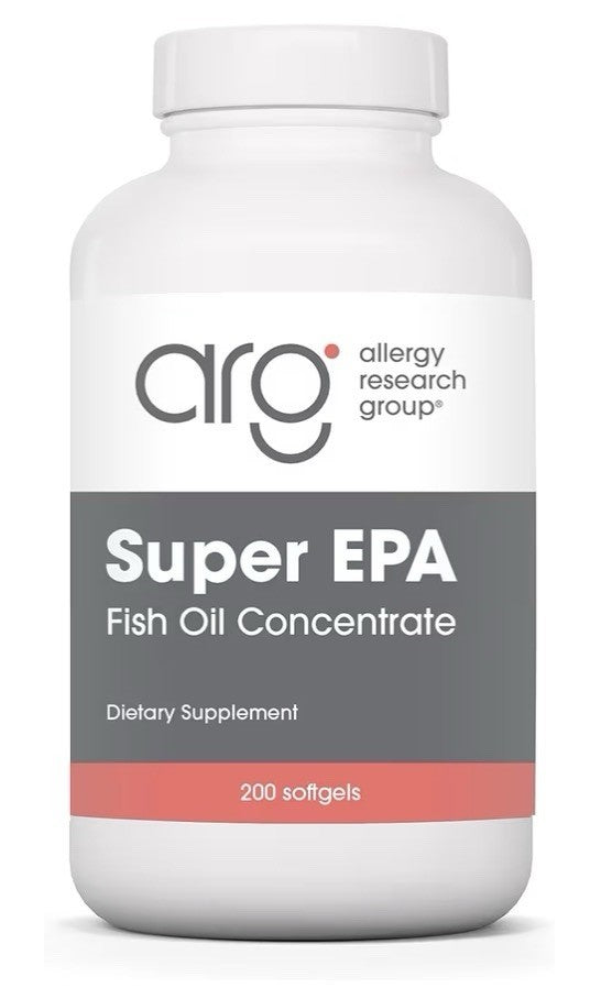 ARG Super EPA Fish Oil Concentrate DHA 200 Softgels Cardiovascular Brain Health