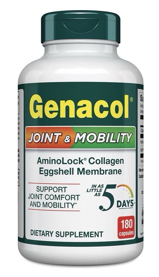 Genacol Joint & Mobility AminoLock Collagen Eggshell Membrane Joint Comfort 180c