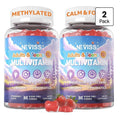 NEVISS Multivitamin Adults & Teens 12+ Calm & Focus 2 Pack 60 Gummies Each Pack