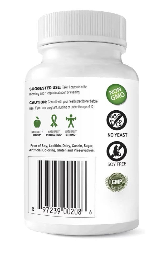 The Delgado Protocol for Health DHT Block DHT Blocker Supplement Skin Acne 60cap